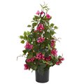 Nearly Naturals 24 in. Bougainvillea Artificial Climbing Plant 8703